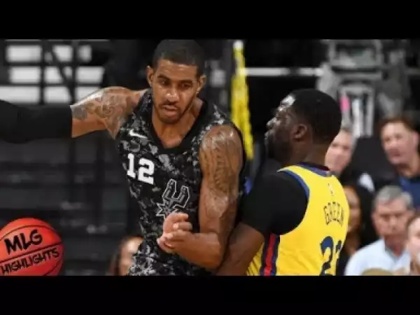 Video: NBA 18 Season - Golden State Warriors vs San Antonnion Spur Full Game Highlights